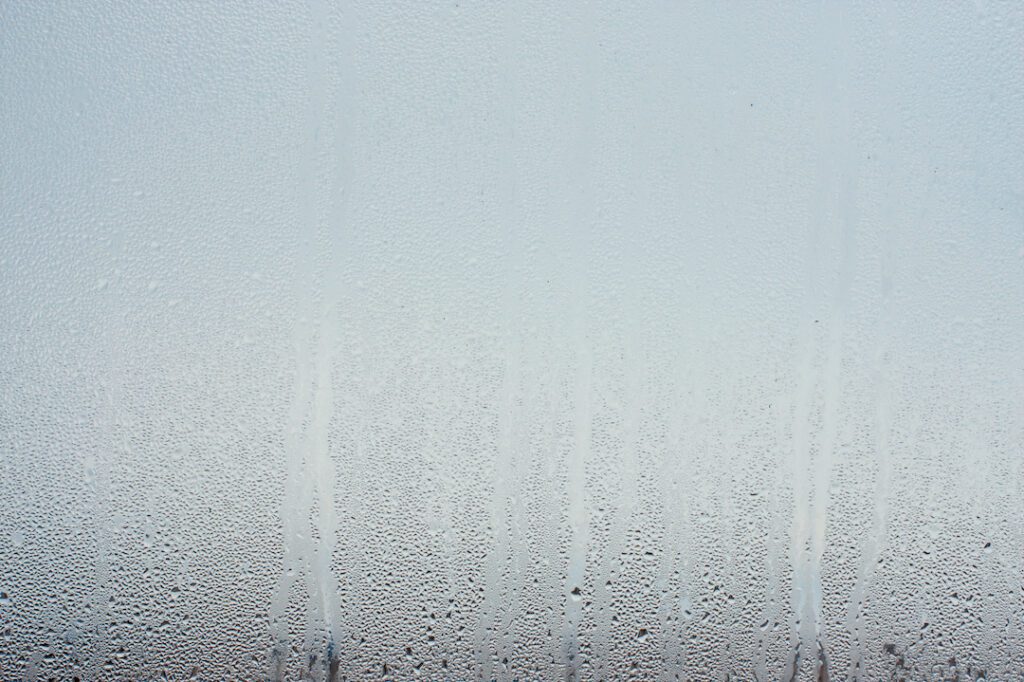 Water,Droplets,Condensation,Background,Of,Dew,On,Glass,,Humidity,And